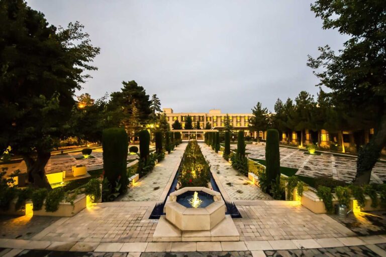 Kabul Grand Hotel Afghanistan Outside Main Garden