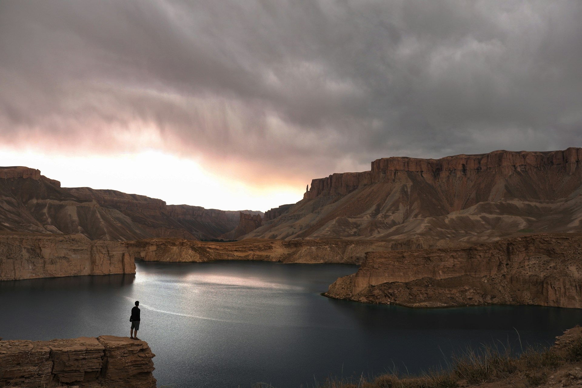 Band-e-Amir lake in Afghanistan