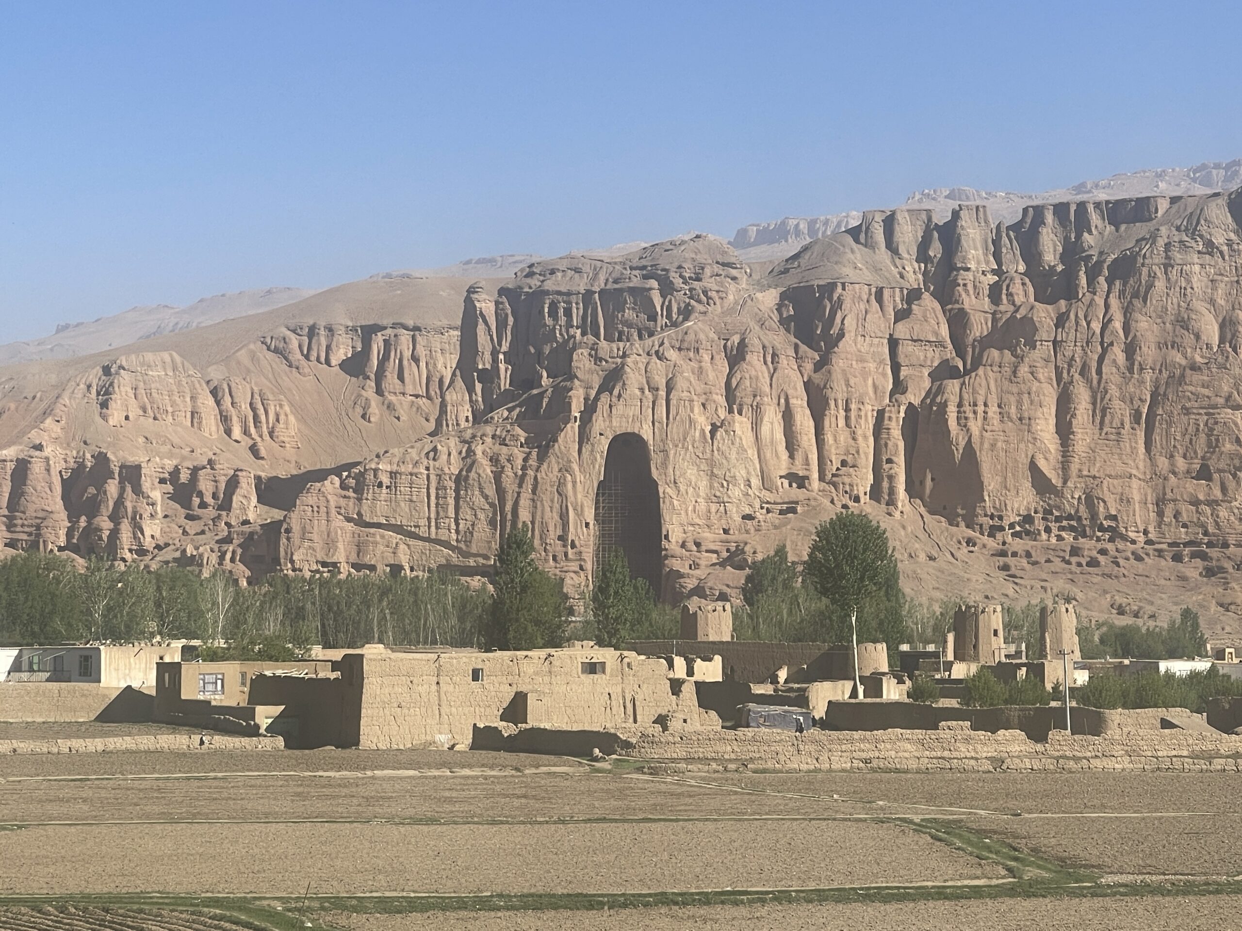 Hotel Silk Road iconic Bamiyan Buddhas and ancient caves in Afghanistan