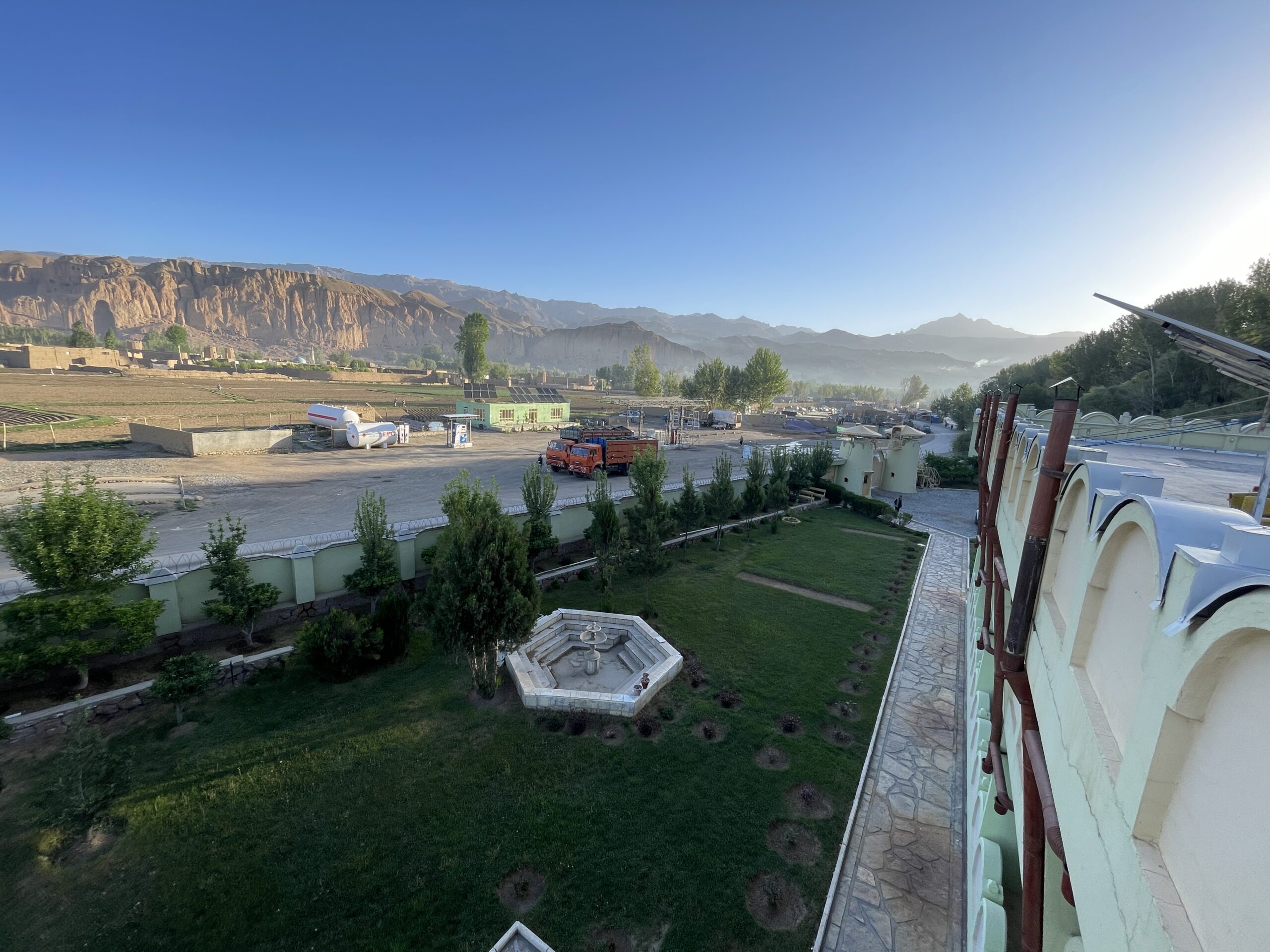 Breathtaking views of Hotel Silk Road Bamiyan in Afghanistan