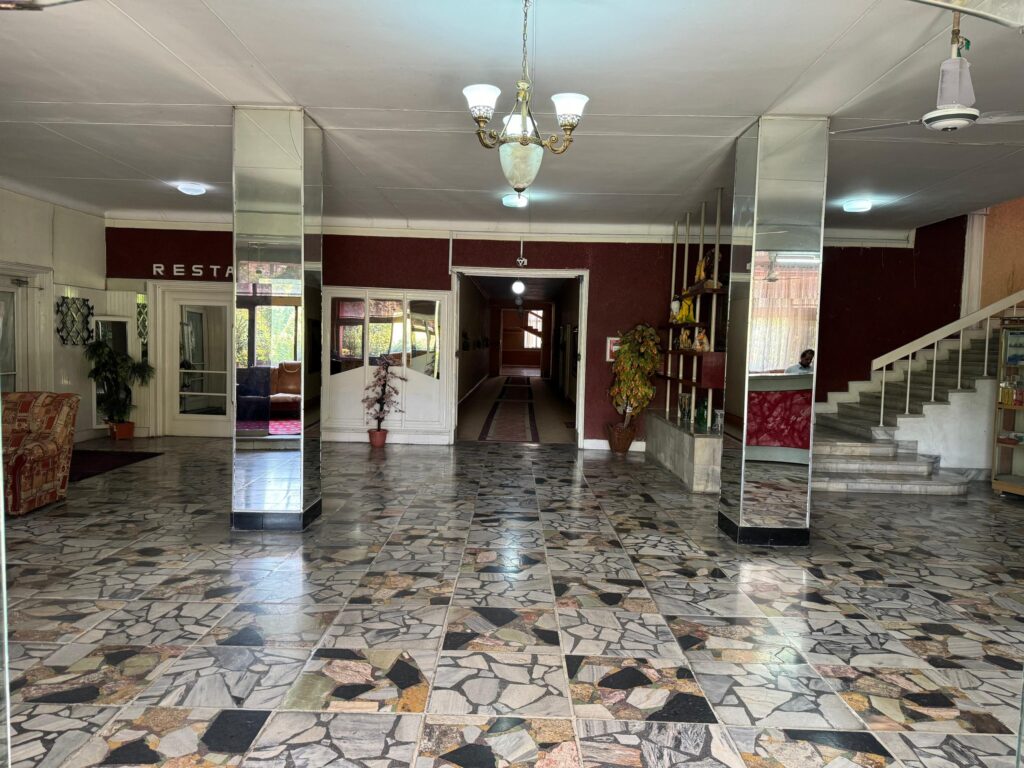 Foyer at Spin Ghar Hotel, Jalalabad, Nangarhar Province, Afghanistan